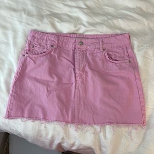 Top shop pink skirt great condition